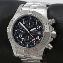 Breitling Chrono Avenger Skyland Ref A13380 Steel Black Dial